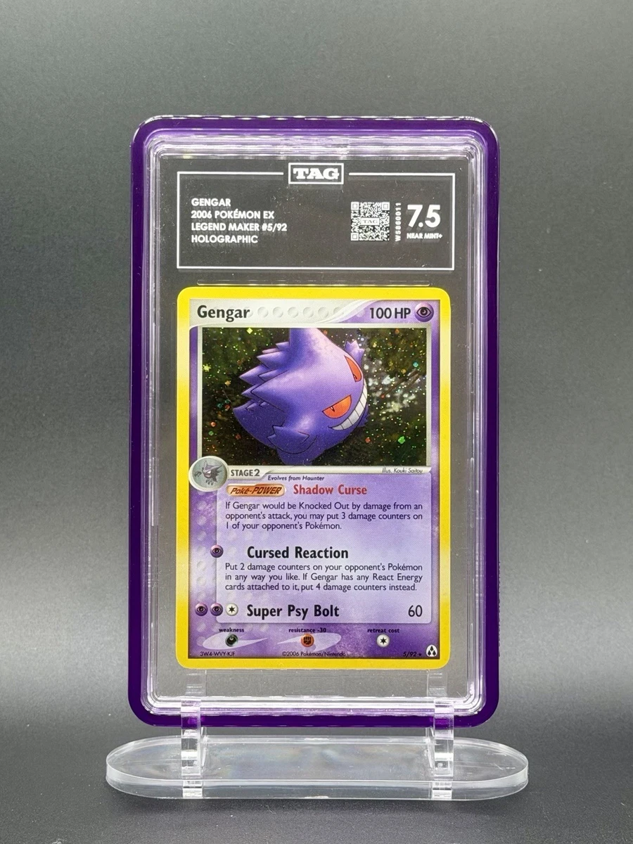 Gengar Pokémon TCG EX Legend Maker Individual Collectible Card