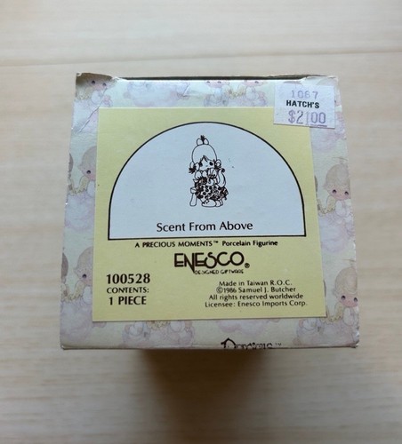 VINTAGE PRECIOUS MOMENTS "SCENT FROM ABOVE" # 100528 WITH BOX - Bild 2 von 2