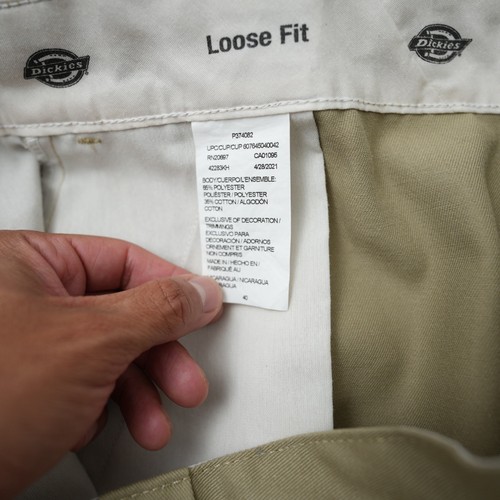 Dickies Utility Herrenshorts lockere Passform Alltag Five-Pocket-Design beige 40 x 13 - Bild 3 von 8