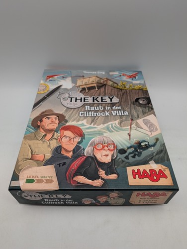 NEU The Key Haba – Raub in der Cliffrock Villa Familienspiel Gesellschaftsspiel  - Bild 4 von 5