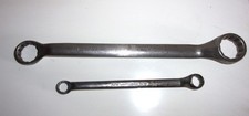 Vintage Brenco  Ring Spanners  Imperial  - 1  Whitworth And  1 AF - Free Postage