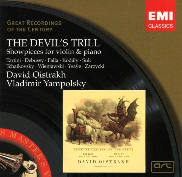 The Devil's Trill David Oistrakh Vladimir Yampolsky EMI Classics CD *LIKE NEW*