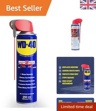 5-in-1 WD40 Lubricant Spray 250ml for Corrosion Protection & Maintenance 23.96 per litre