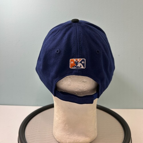 Durham Bulls Mütze New Era passt verstellbar Baseball Cap blau Bull Face Logo OSFM - Bild 4 von 9