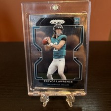 TREVOR LAWRENCE 2021 Panini Prizm Base Rookie Card RC #331 Jacksonville Jaguars