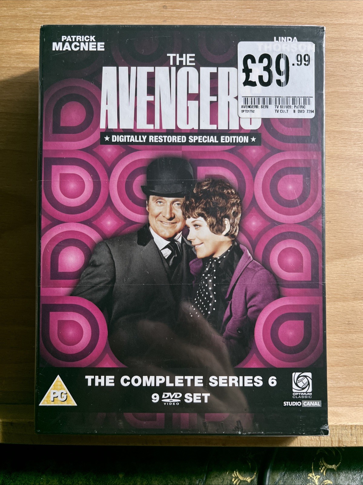 The Avengers - Series 6 - Complete (DVD, 2010) New/sealed Region 2