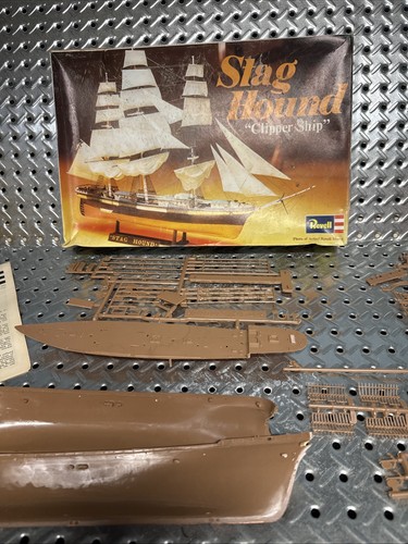 Revell Stag Hound Clipper Ship Model Kit # H-317 NIB - Picture 6 of 14