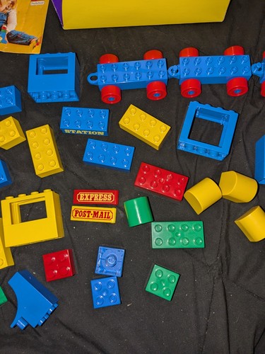 1976 Lego Duplo Legoville Set Vintage 40+ Pieces - Picture 4 of 5