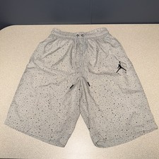 Nike Air Jordan Pool Side Training Swimming Shorts Men  s SZ XS Grey