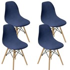Dining Room Chair Covers Slipcovers Set of 4, Shell Chair Cover Velvet for Mi...