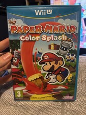 Paper Mario Color Splash (Nintendo Wii U, 2016) (Pegi Version) (Europeon region)
