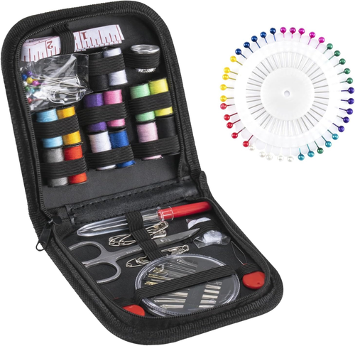 Set Da Cucito, 108 Pezzi, Accessori Da Cucito, 14 Bobine Di Filo, Completo per P - Foto 7 di 12