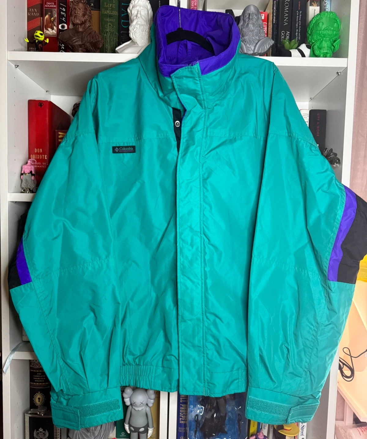COLUMBIA Mens Lightweight BUGABOO Vintage Windbreaker Jacket 3-Pocket XL Green
Opens in a new window