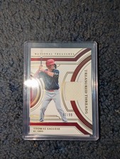 2024 Panini National Treasures - Treasured Threads Thomas Saggese /99