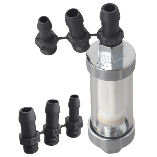Multi Fit Inline Fuel Filter for Diesel Petrol Biofuel Easy Maintenance - Picture 7 of 12