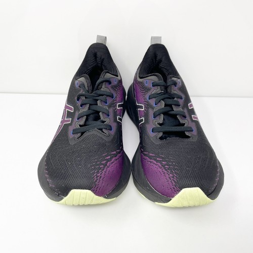 Asics Womens Novablast 4 1012B510 Black Running Shoes Sneakers Size 7 - Picture 3 of 12