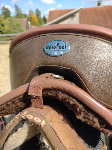 Barefoot Sattel Barydale Gr.2 braun Baumlos Physiopad mit SteigbügelriemenBügel - Bild 8 von 16