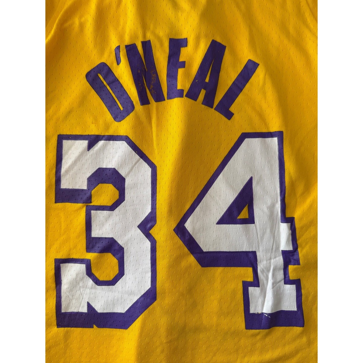Los Angeles Lakers Shaquille O'Neal Links Marketing Group Jersey NBA Tank XL View 2