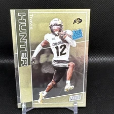 2025 Panini The National TRAVIS HUNTER RC RATED ROOKIE SP Silver Pack RR4 Jaguar