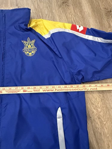 UKRAINE Fußball Soccer Trainingsjacke Marke Lotto Größe XXXL Herren Nationalmannschaft - Bild 12 von 12