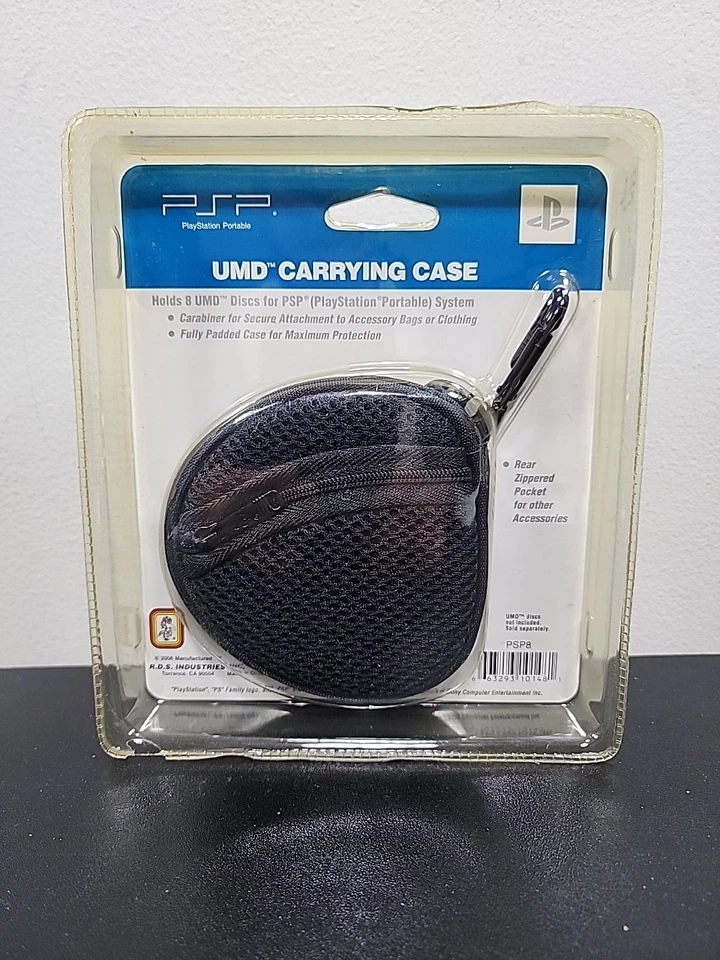 Sony PlayStation Portátil PSP Licencia Oficial 8 UMD Estuche de Transporte Sellado Foto 2 de 2