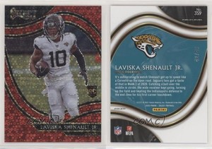 2020 Panini Select Field Level Red Disco Prizm /49 Laviska Shenault Jr Rookie RC