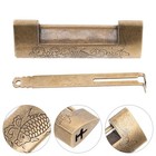  Vorhängeschlösser Vintage Vorhängeschloss Schlüsseldekoration Lock