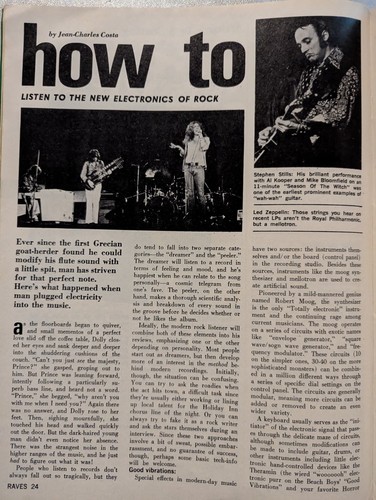 Circus Raves Magazine January 1974 Gregg Allman, Sabbath, Rod Stewart, Alice VTG - Picture 15 of 21