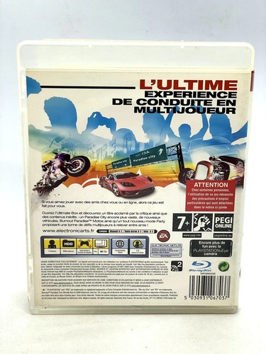Burnout Paradise The Ultimate Box PS3 PAL ENGLISCH GETESTET & ORIGINAL Komplett - Bild 3 von 3