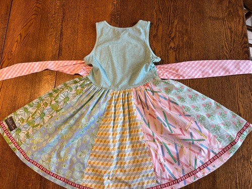Matilda Jane Trendsetter Dress 12 Spring Easter Daffodil Hello Lovely Pastel - Picture 6 of 13