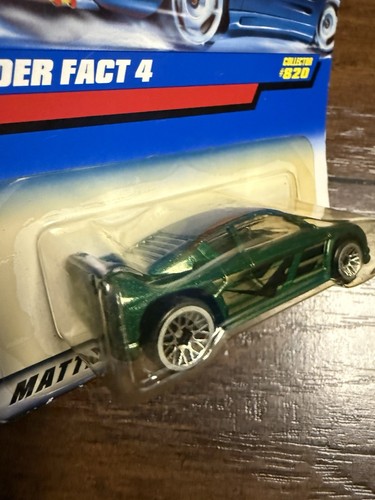Hot Wheels Zander Fact 4 1998 da collezione #820 auto d'epoca rara - Foto 2 di 5