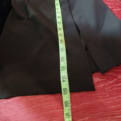 XSCAPE Ruffle Neck Jet Black Elegant Evening Dress Women's Size 16W NWT $249 - Picture 16 of 17