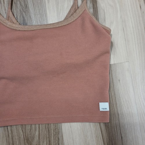Vuori Bayview Thermal Crop Tank Top Bra Athletic Lounge Gym XS - Picture 2 of 9