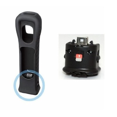 Motion Plus Adapter Black For Wii Very Good 8R