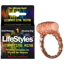 LifeStyles Vibrating Penis Cock Ring - 2 Pack