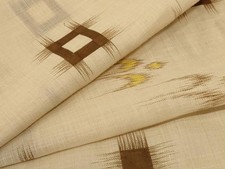 Heiwaya Kimono Summer garment, small pattern, gauze, Ryukyu kasuri pattern,