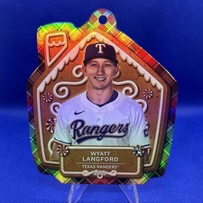 2024 Topps Holiday - Oversized Ornaments Die-Cuts Wyatt Langford #MLBO-16 (RC)