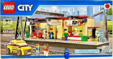 LEGO (60050) City: Train Station - New Sealed Retired Car Town Building Modular
