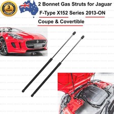 2 Front Bonnet Hood Gas Struts for Jaguar F-Type X152 2012-ON Lift Support Shock
