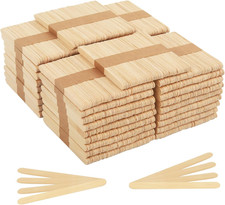 Wooden Craft Sticks,2000 Pack Popsicle Sticks Ice Cream Sticks Natural Wood Stic