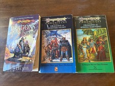 Dragonlance Chronicles Trilogy Set Vol #1-3 First Editions Original 1980s Lot