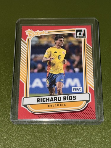 Richard Rios 2024 Donruss FIFA World Cup The Rookies Red Parallel #2 - Bild 5 von 14