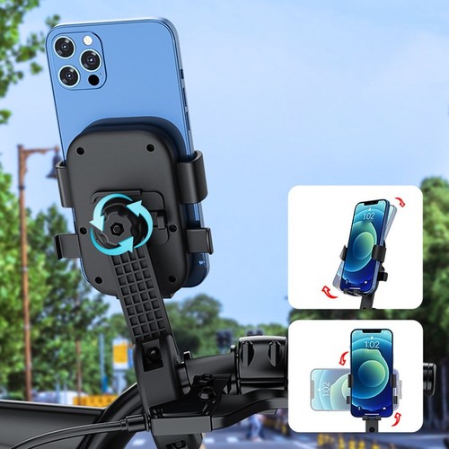 Support T��l��phone Portable Mat��riau ABS Haute Universalit�� Montage Parfait F - Photo 8 sur 14