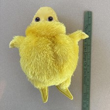 Vintage Hasbro 2003 yellow Animated Boohbah Dance Along Jingbah Plush Toy Works