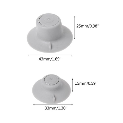 4Packs Laptop Heat Reduction Pad Cooling Feet Cooler Stand Holder for Notebook - Afbeelding 7 van 8