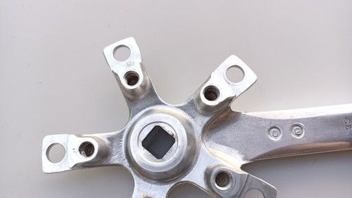 Shimano Deore DX FC-MT60 Manivelles 175 mm Vintage VTT 1989 Rénové Poli Crankset - Picture 15 of 15