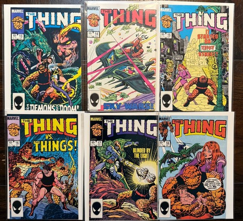 1983 MARVEL COMICS FAST KOMPLETTER SATZ #1-36 THE THING HIGH GRADE MISSING #35. B&B - Bild 4 von 7