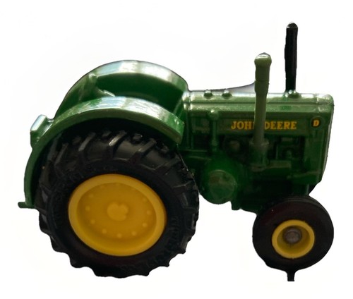 Ertl 1/87 John Deere Model D Die Cast Tractor Green Yellow Vintage - Picture 2 of 7