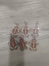 6 New Gingerbread Charms