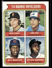 1974 Topps #600 Bill Madlock Rookie Card RC EX/NM. rookie card picture